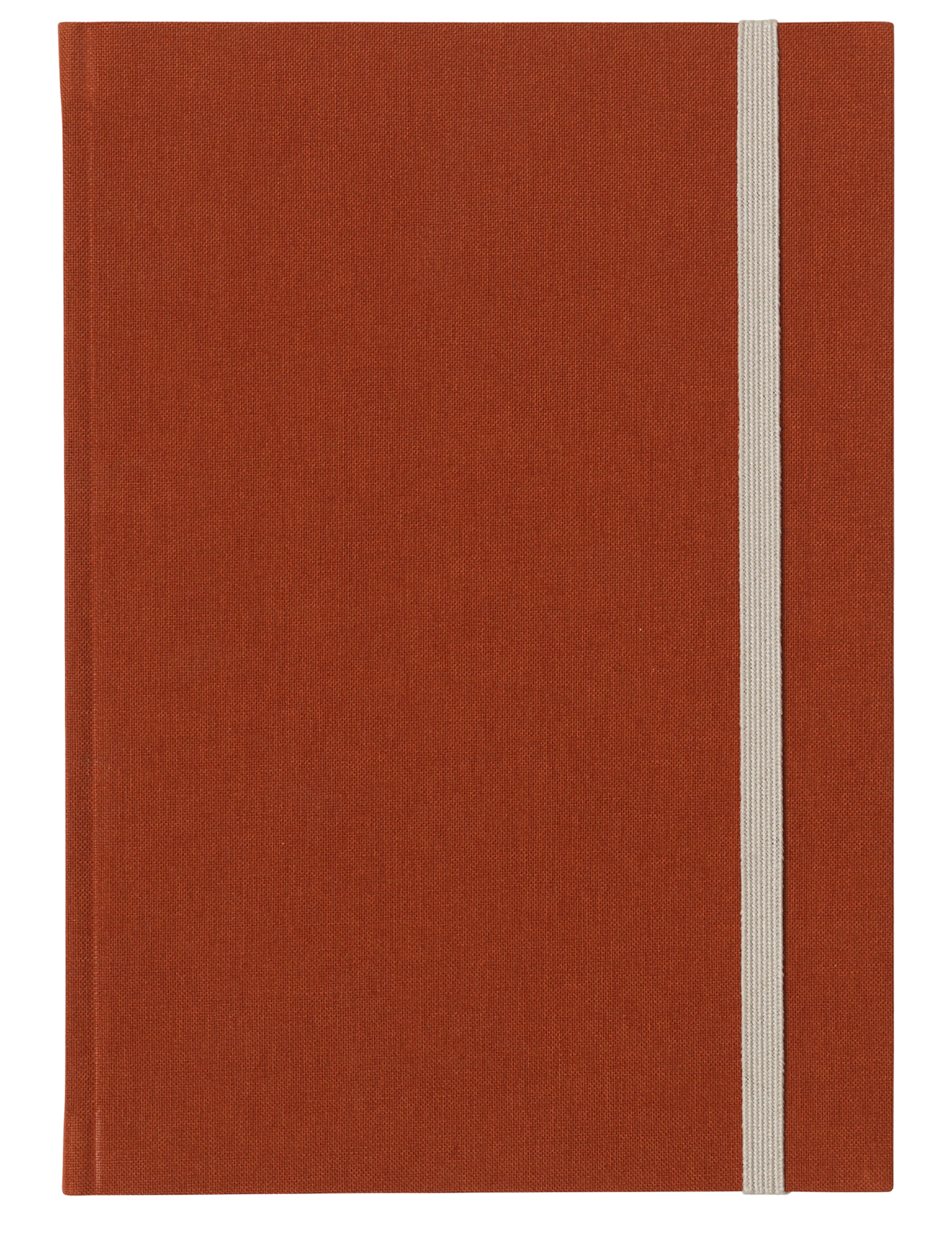 Notem studio, Bea notesbog med elastikbånd, medium, Dark sienna Notem studio