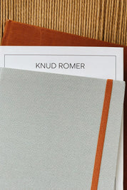 Notem studio, Bea notesbog med elastikbånd, medium, Light grey Notem studio