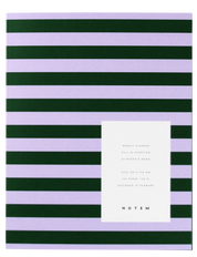 Notem studio, Uma Weekly Planner, medium, Rose & Green Notem studio