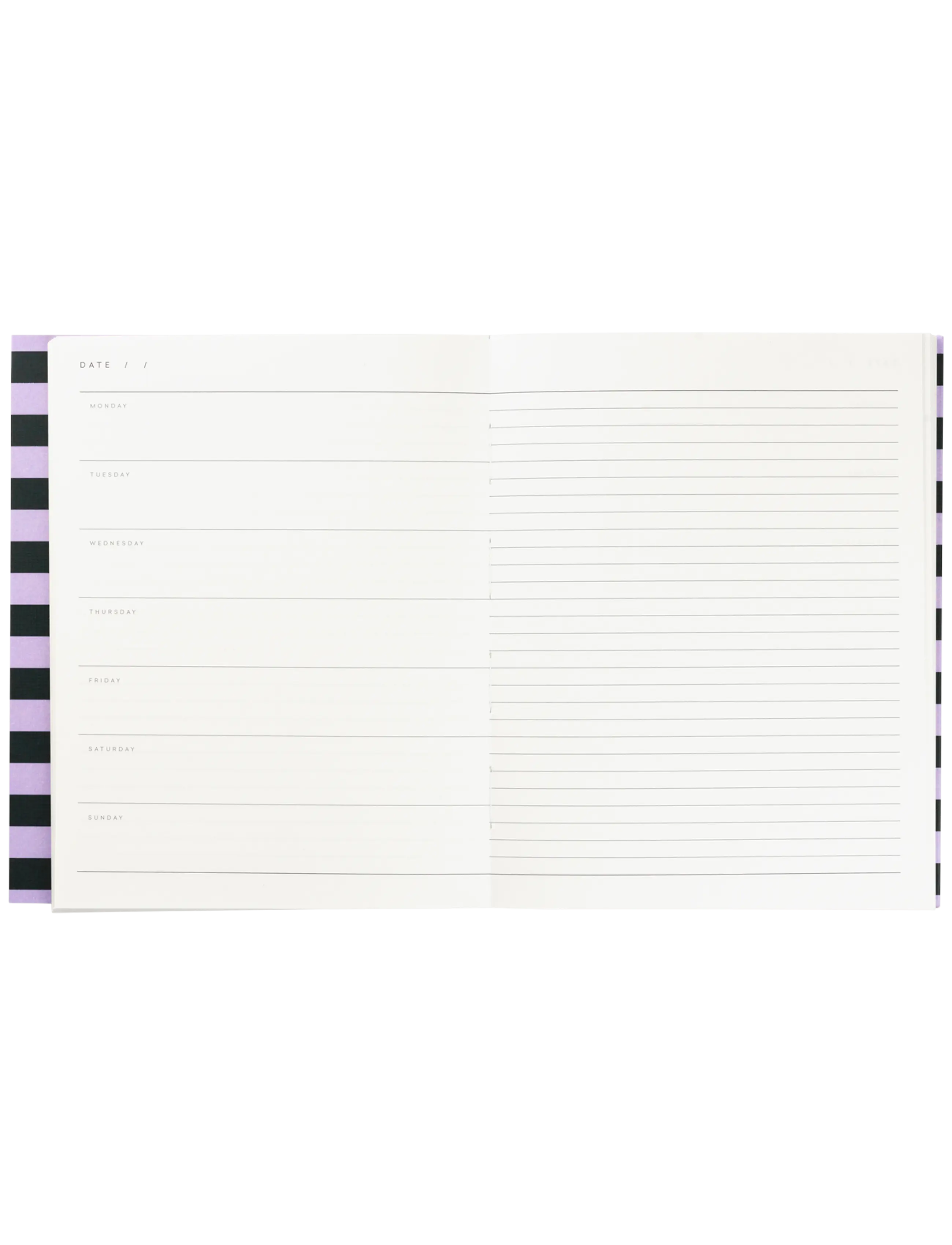 Notem studio, Uma Weekly Planner, medium, Rose & Green Notem studio