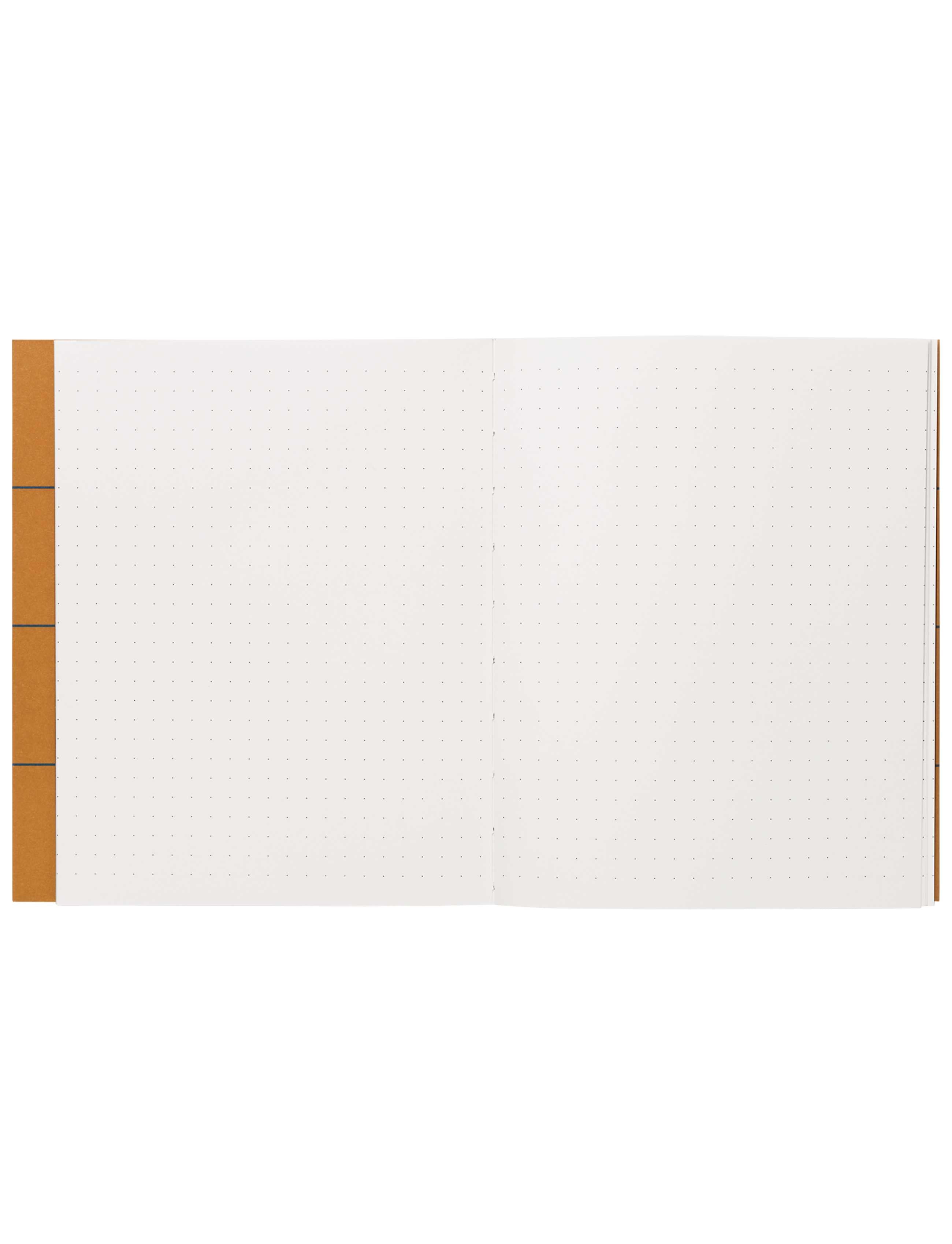 Notem studio, Uma notesbog flat lay, Softcover medium, Ochre Notem studio