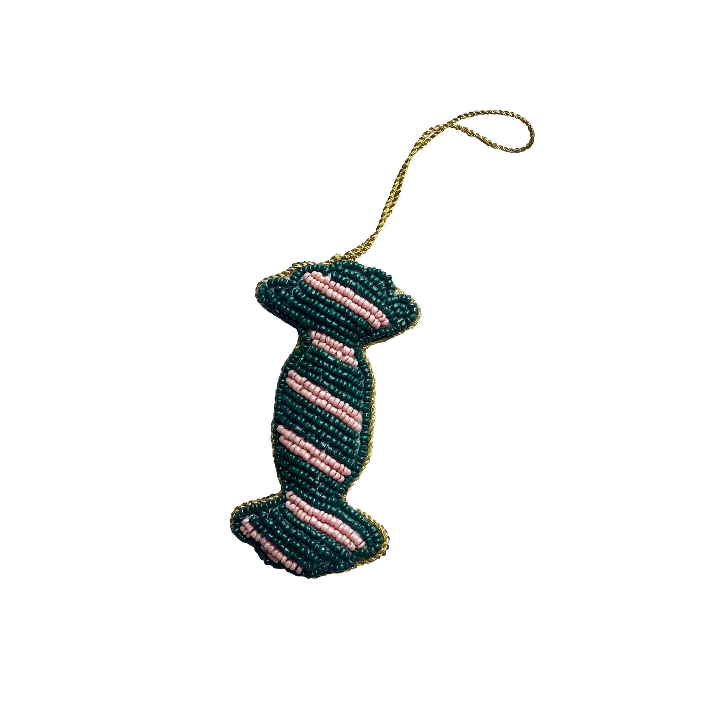 Nynne Rosenvinge | Håndlavede perle-bolsjer til juletræet - 5 forskellige farver Nynne Rosenvinge