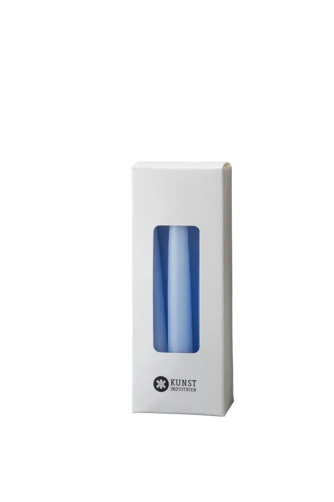 Paraffin stagelys (12 cm) - Lyseblå - 12 stk. Kunstindustrien