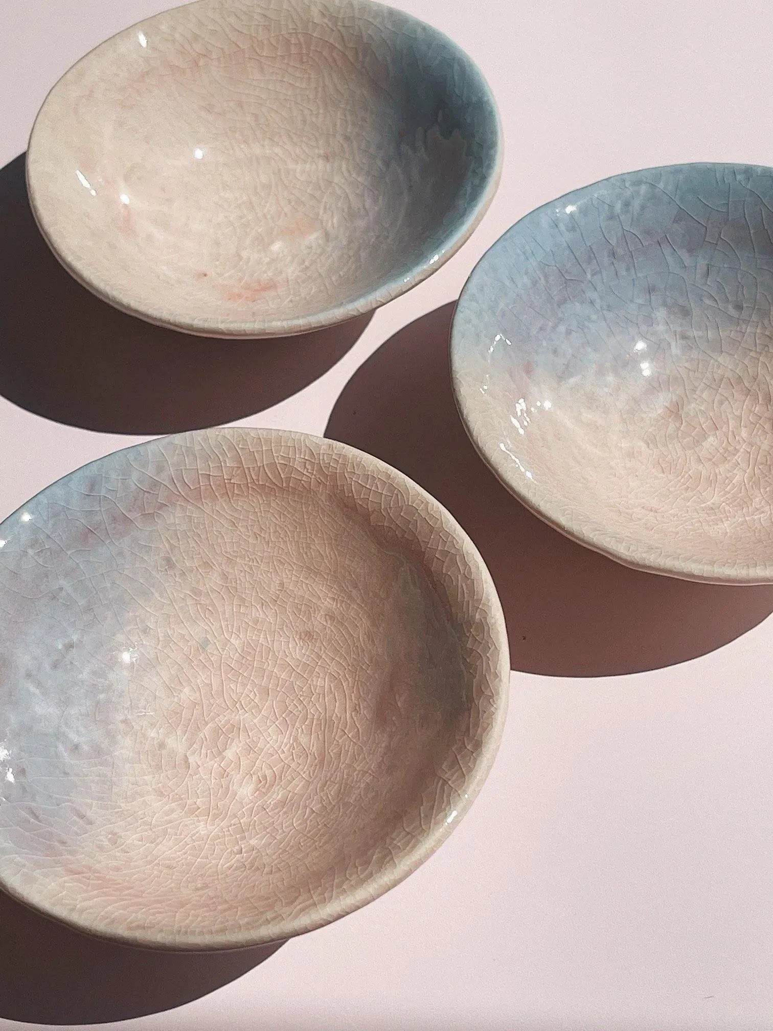 Pastelfarvet, japansk skål Studio Hafnia
