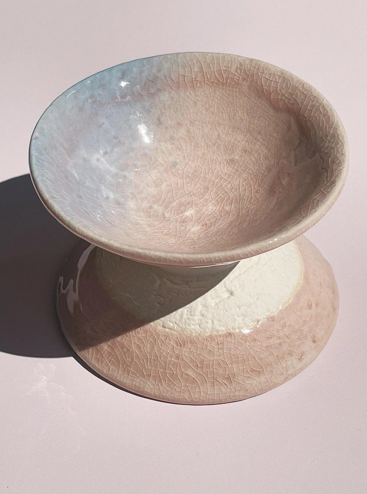 Pastelfarvet, japansk skål Studio Hafnia