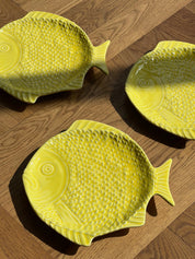 Portugisisk fiskefad | Gul 22cm Studio Hafnia