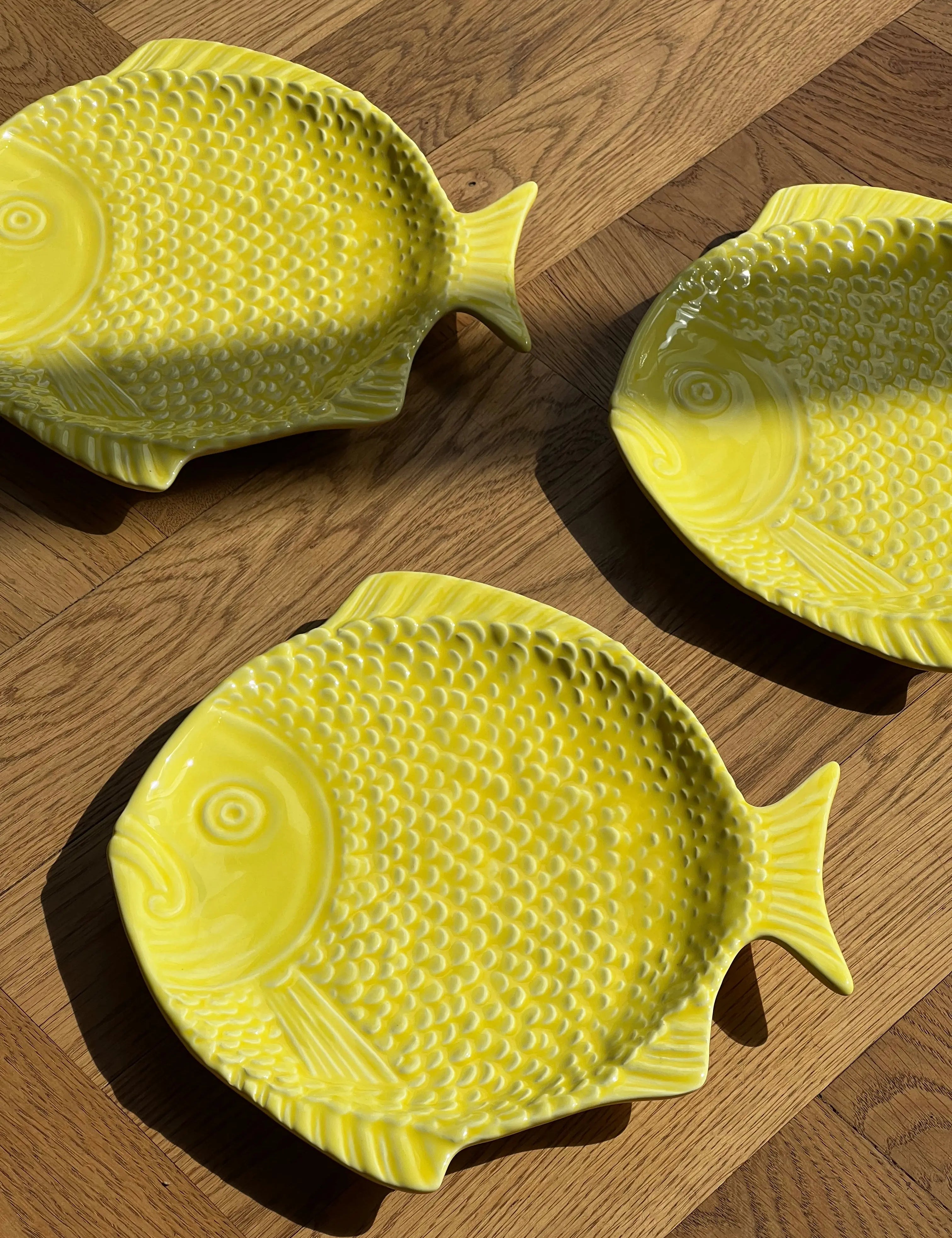 Portugisisk fiskefad | Gul 22cm Studio Hafnia