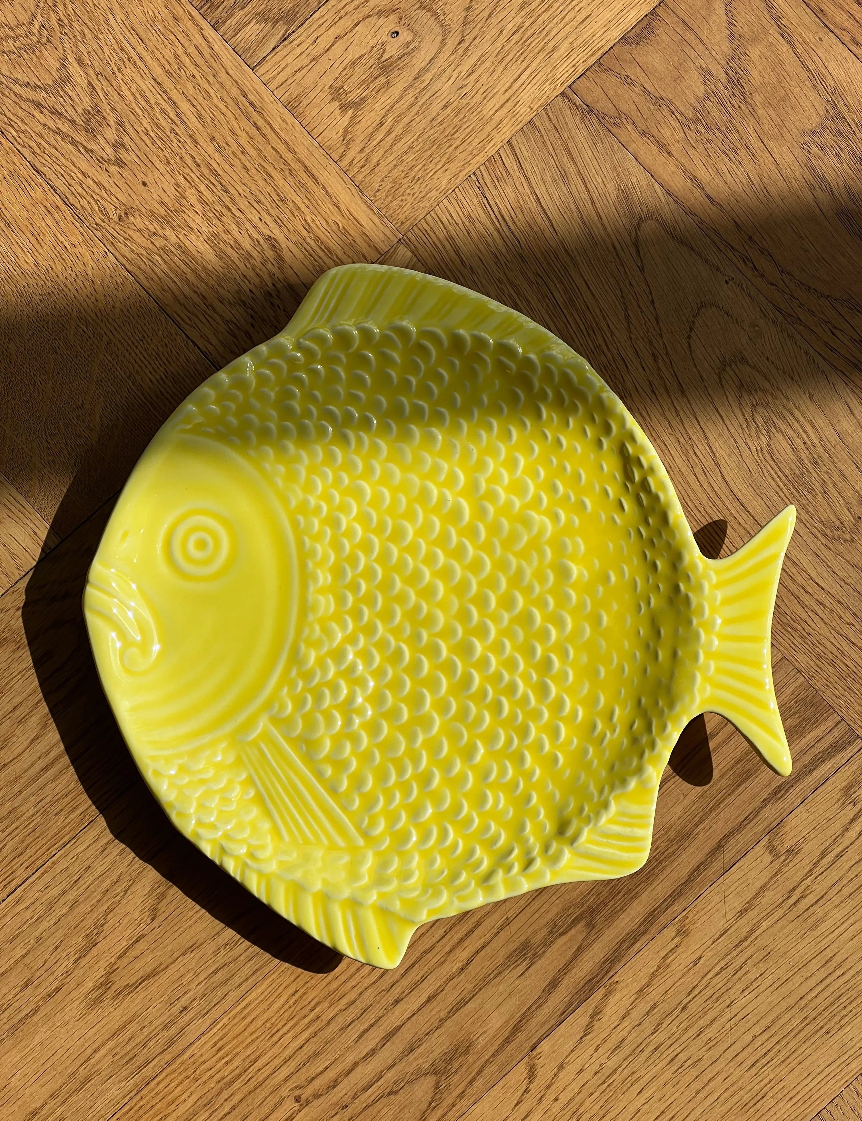 Portugisisk fiskefad | Gul 22cm Studio Hafnia