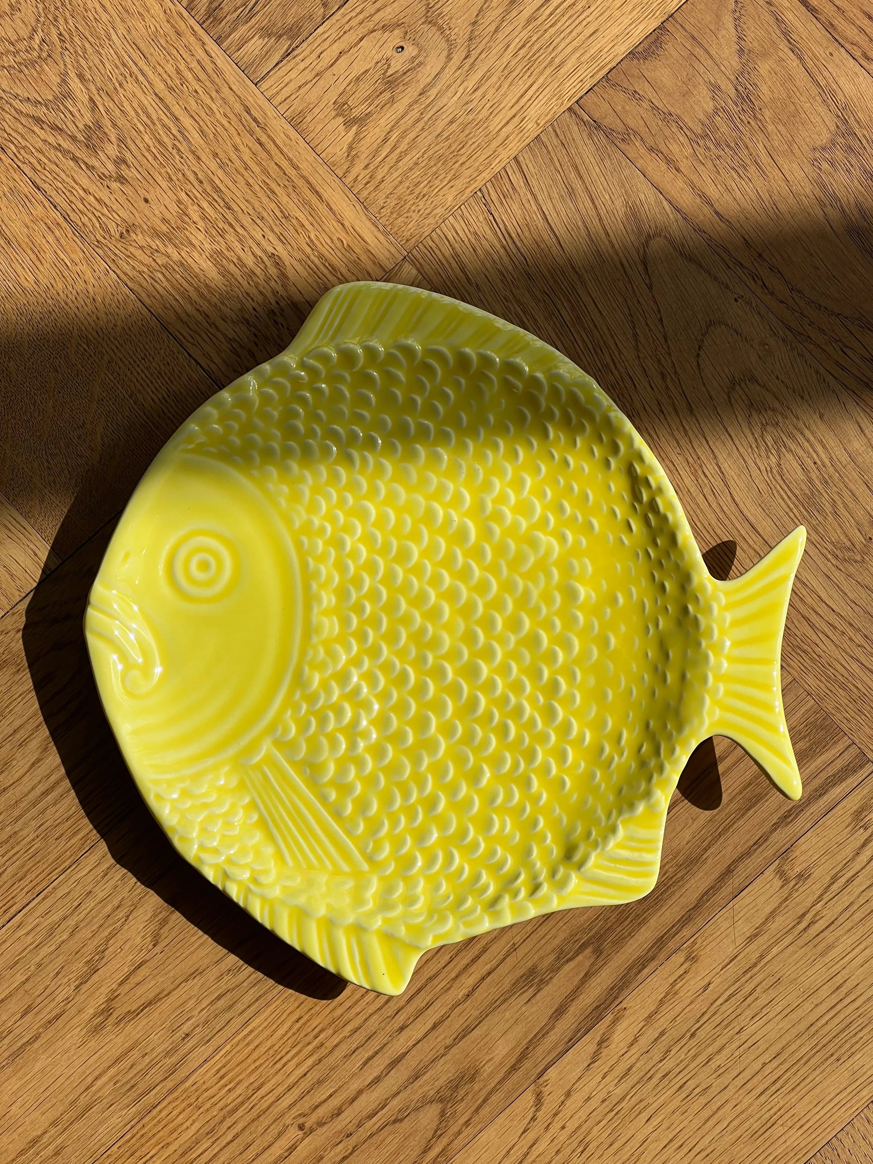 Portugisisk fiskefad | Gul 22cm Studio Hafnia