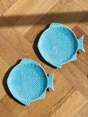 Portugisisk fiskefad | Lyseblå 22cm Studio Hafnia