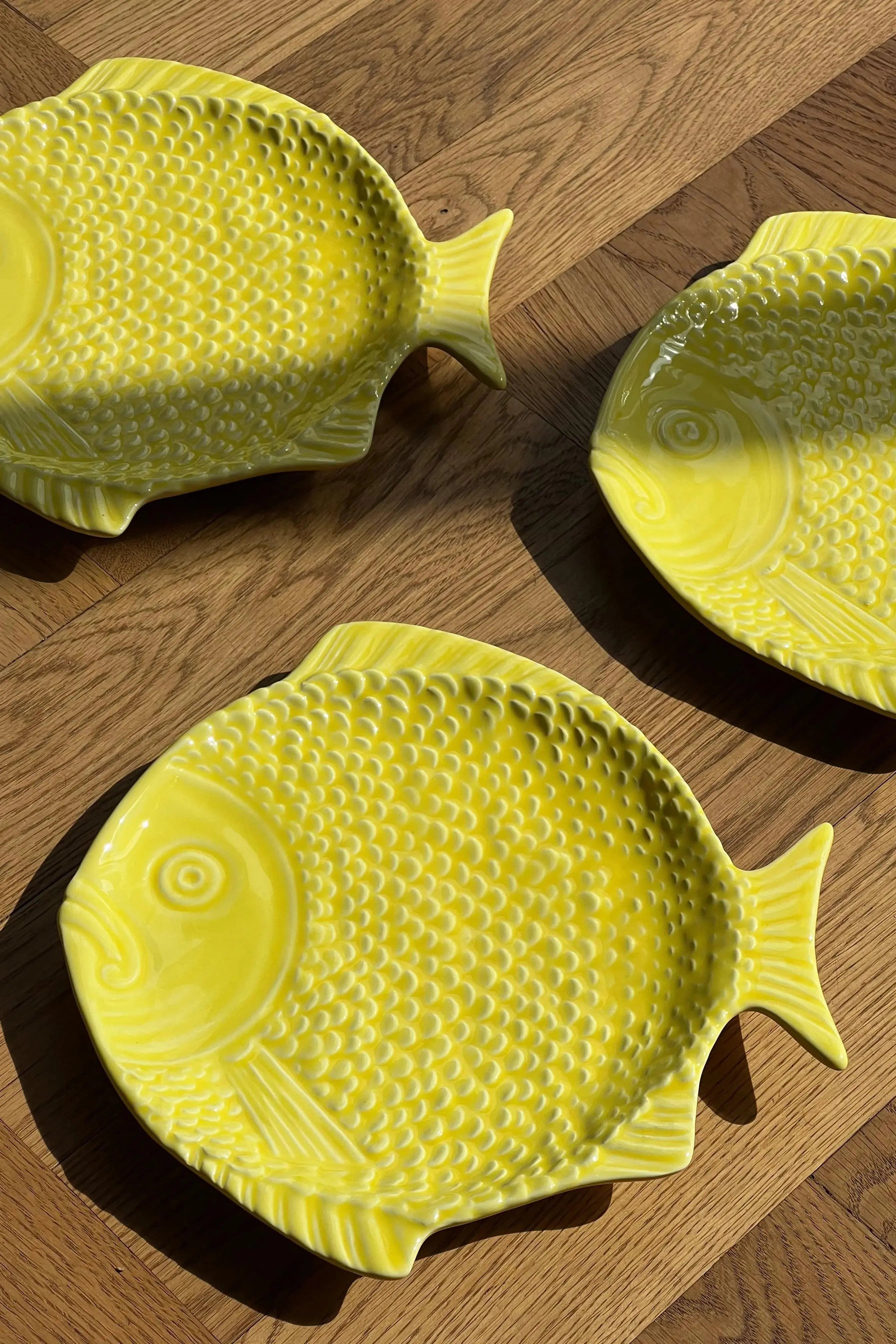 Portugisisk fiskefad | Gul 22 cm Studio Hafnia