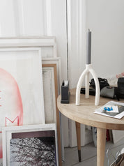 RÅ Lysestage fra Karolina Brobech  | Creme, lille Karolina Brobech