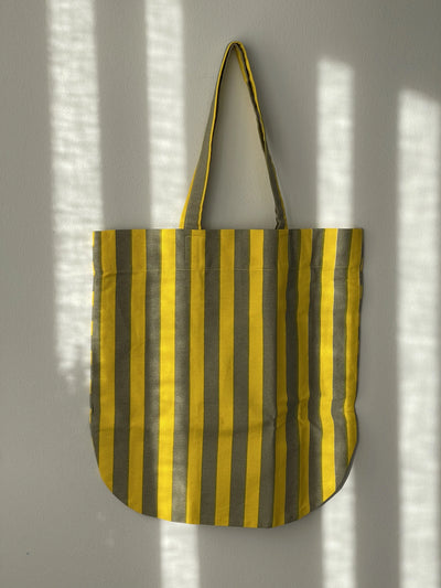 Randa mulepose/taske | Grå/gul stribet Studio Hafnia