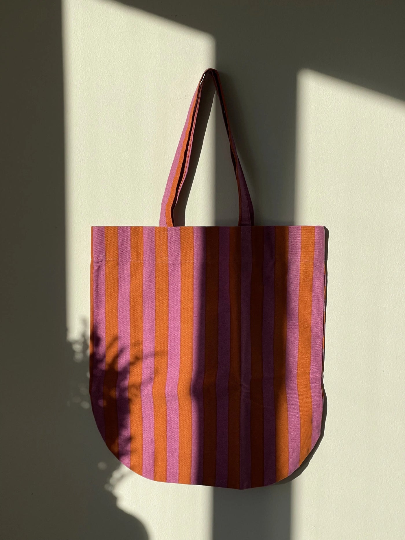 Randa mulepose/taske | Lilla/orange stribet Studio Hafnia