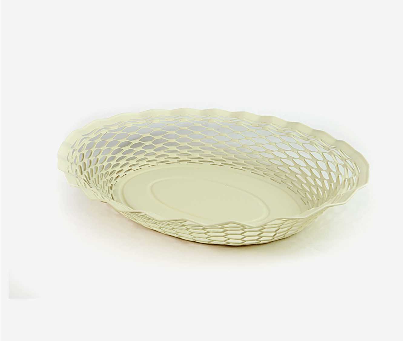 Roger Orfevre - Brødkurv oval | Creme Roger Orfevre