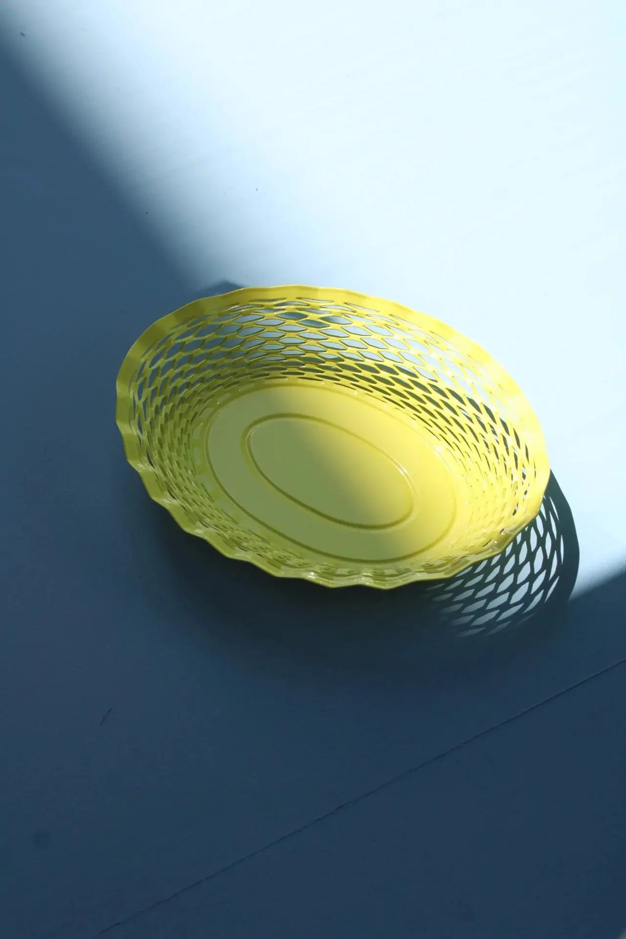 Roger Orfevre - Brødkurv oval | Gul Roger Orfevre