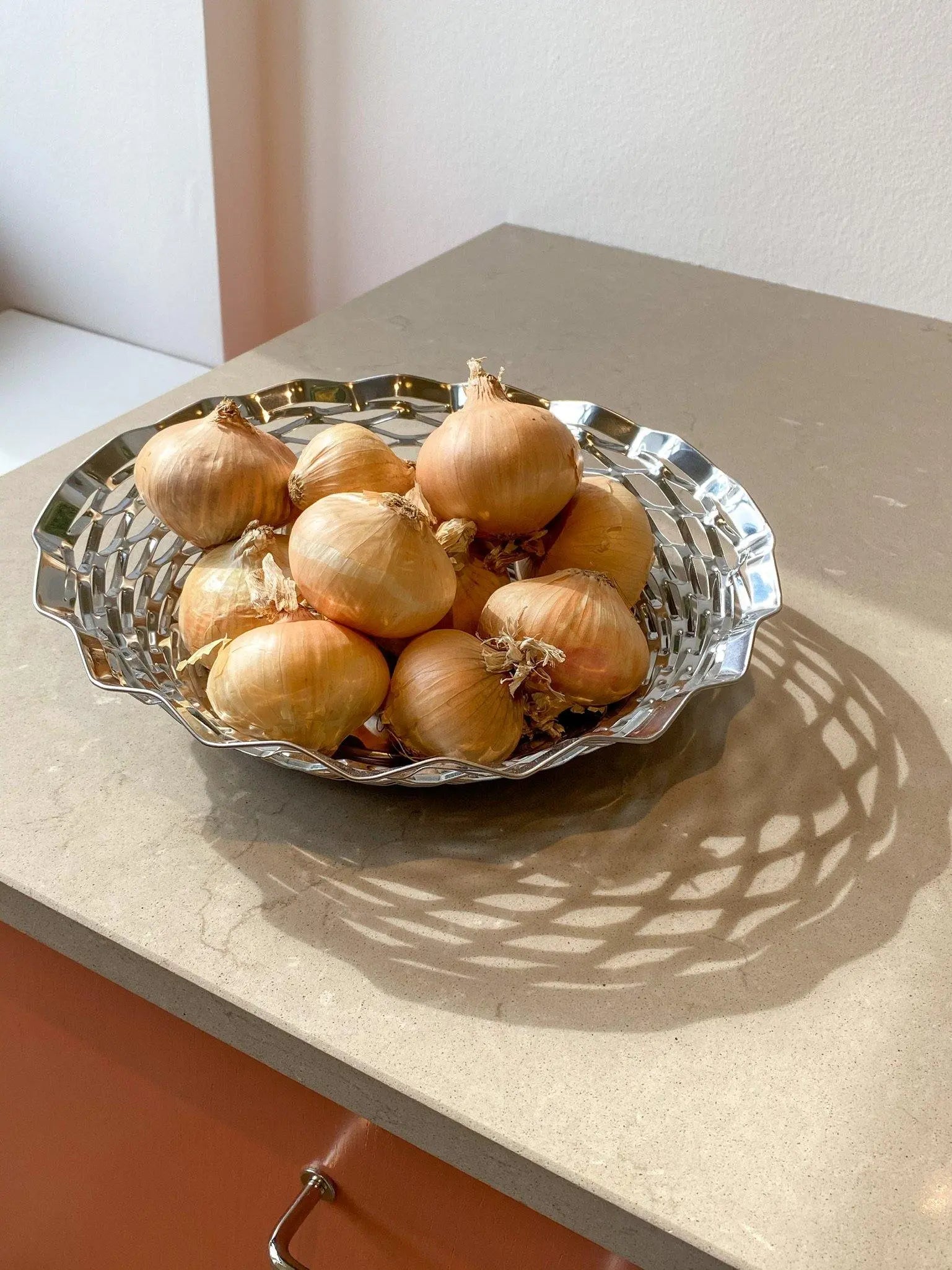 Roger Orfevre - Brødkurv rund | Stål Roger Orfevre