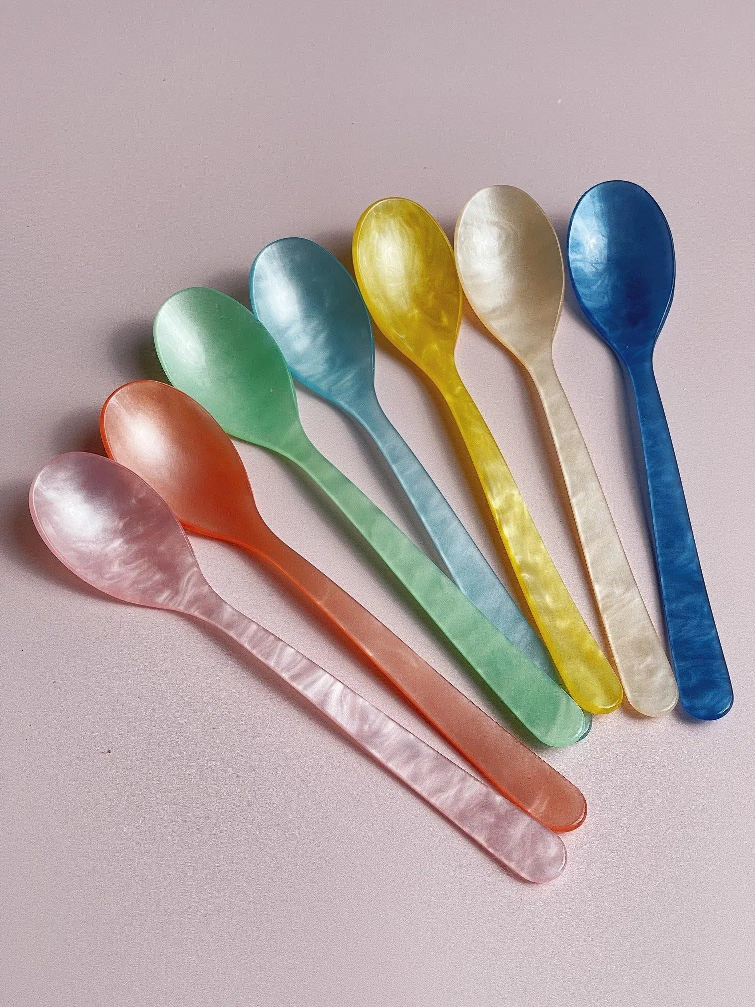 Ske i akrylglas | Aprikos - 3 størrelser Heim Söhne