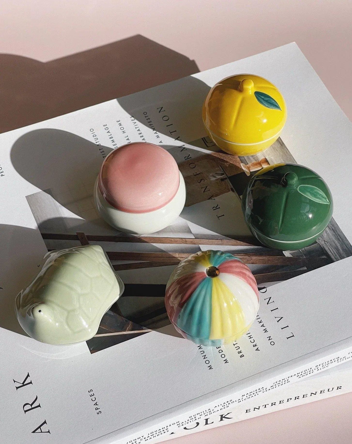 Skildpadde lågkrukke i keramik fra Japan | Pastelgrøn Studio Hafnia
