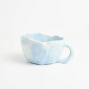 The Big Sea Mug | Lyseblå og hvid Studio Hafnia