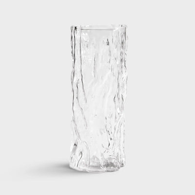 Trunk Vase | Klart glas &klevering