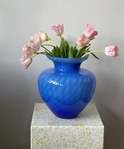 Vintage Murano Vase | Blå Murano