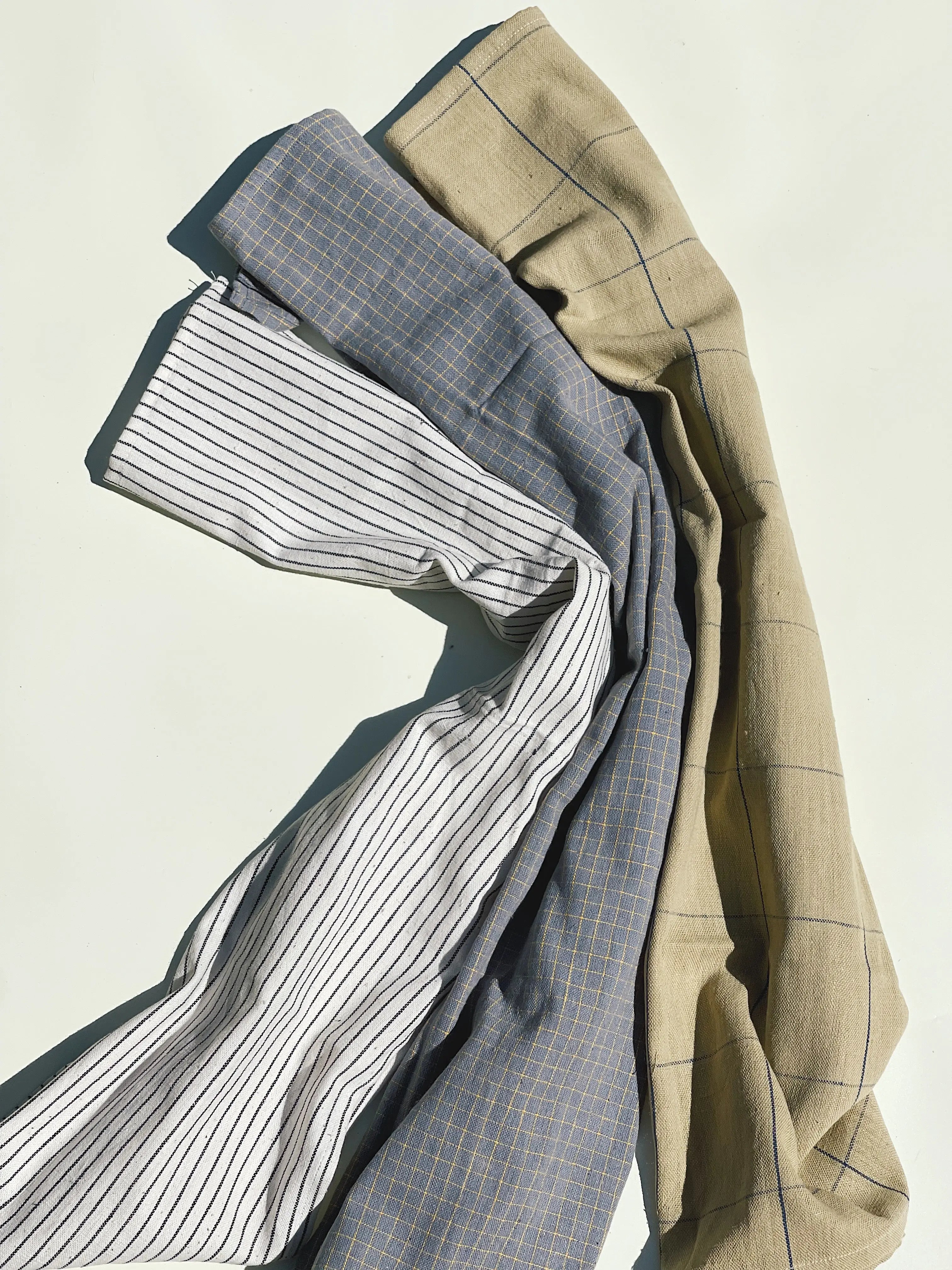 Viskestykke | Sorte/Hvide Striber Studio Hafnia